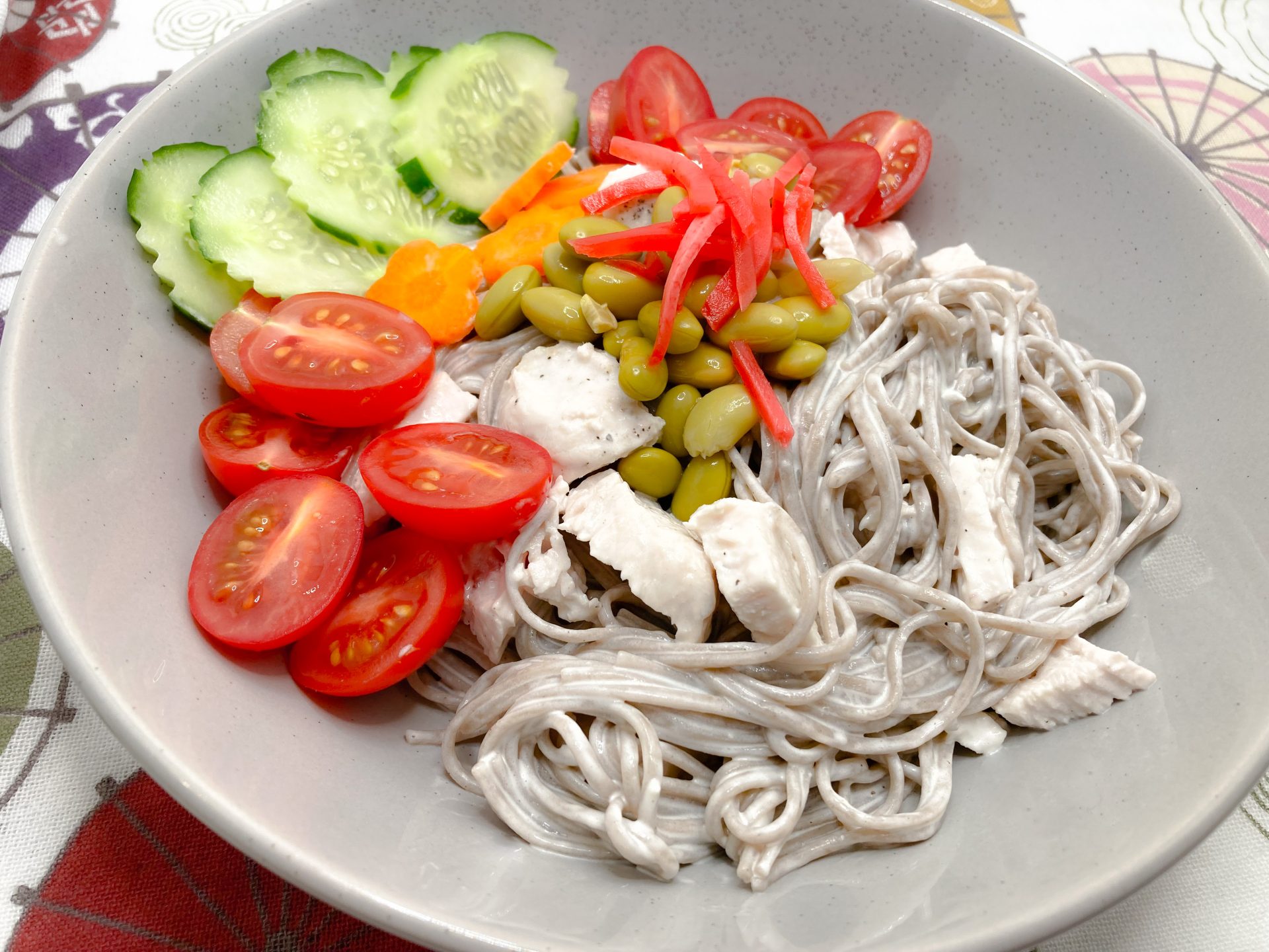 Japanese Soba Noodle Salad Hakubaku The Kokumotsu Company