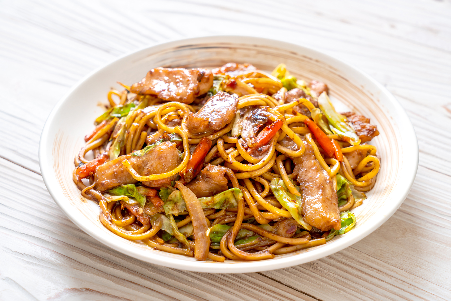 Chicken and Vege Yakisoba - Hakubaku - The Kokumotsu Company
