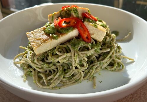 Soba Tofu Coriander Dressing Small