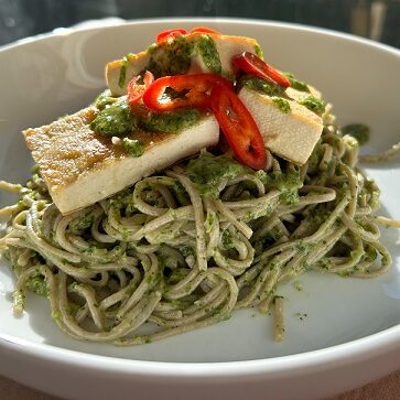 Soba Tofu Coriander Dressing Small