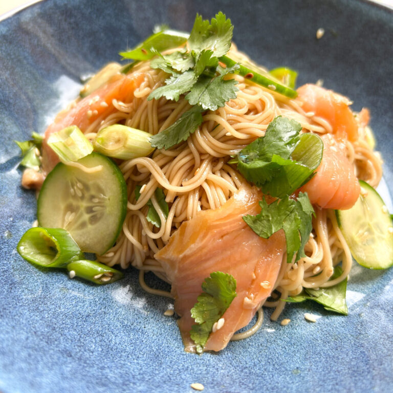 Somen Sesame Salmon Salad V3